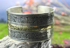 Dragon Crafted Wide Filigree Bracelet