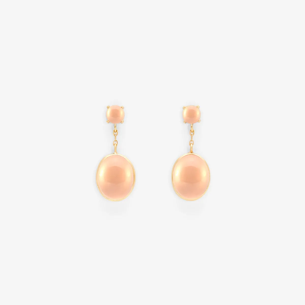 E8601RQ | Rose Quartz Glacé Earring