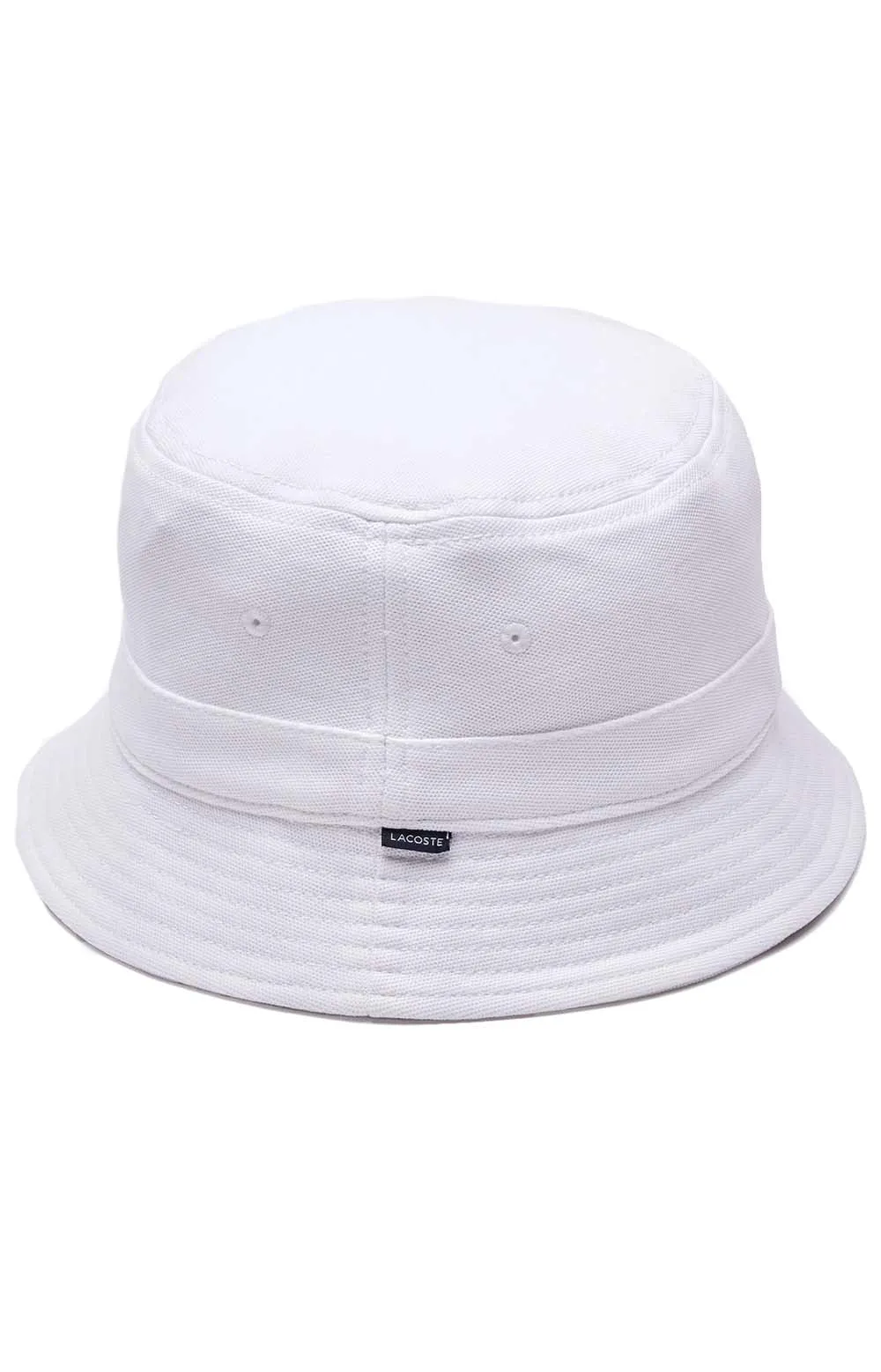 Eco-Friendly White Cotton Bucket Hat