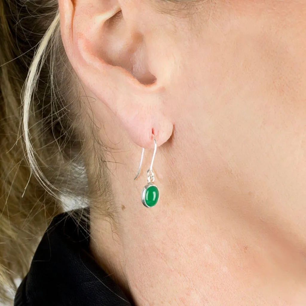 Emerald Drop Earrings