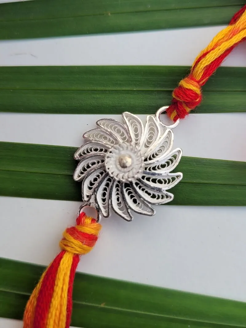 Eternal security - Silver Rakhi