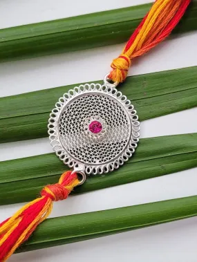 Everlasting glory - Silver Rakhi