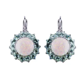 Extra Luxurious Rosette Leverback Earrings in "Enchanted" *Custom*