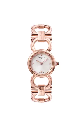 Ferragamo Women's SFYD00321 Double Gancini 22mm Quartz Watch