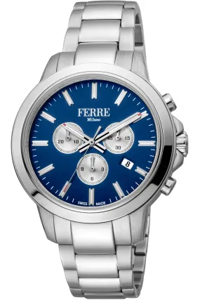 Ferre Milano Fashion Men's FM1G153M0061 44mm Quartz Watch