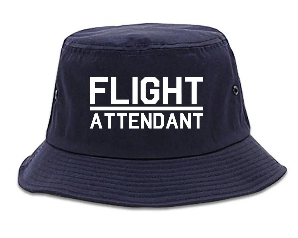 Flight Attendant Stewardess Mens Bucket Hat