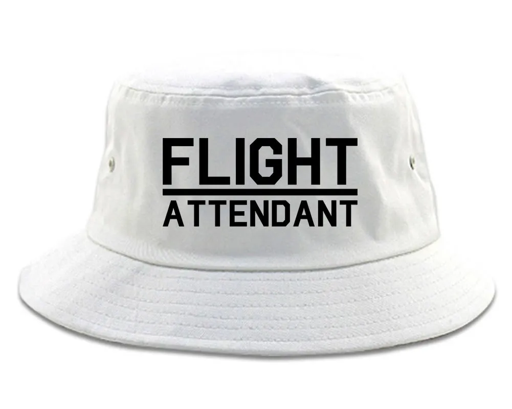 Flight Attendant Stewardess Mens Bucket Hat