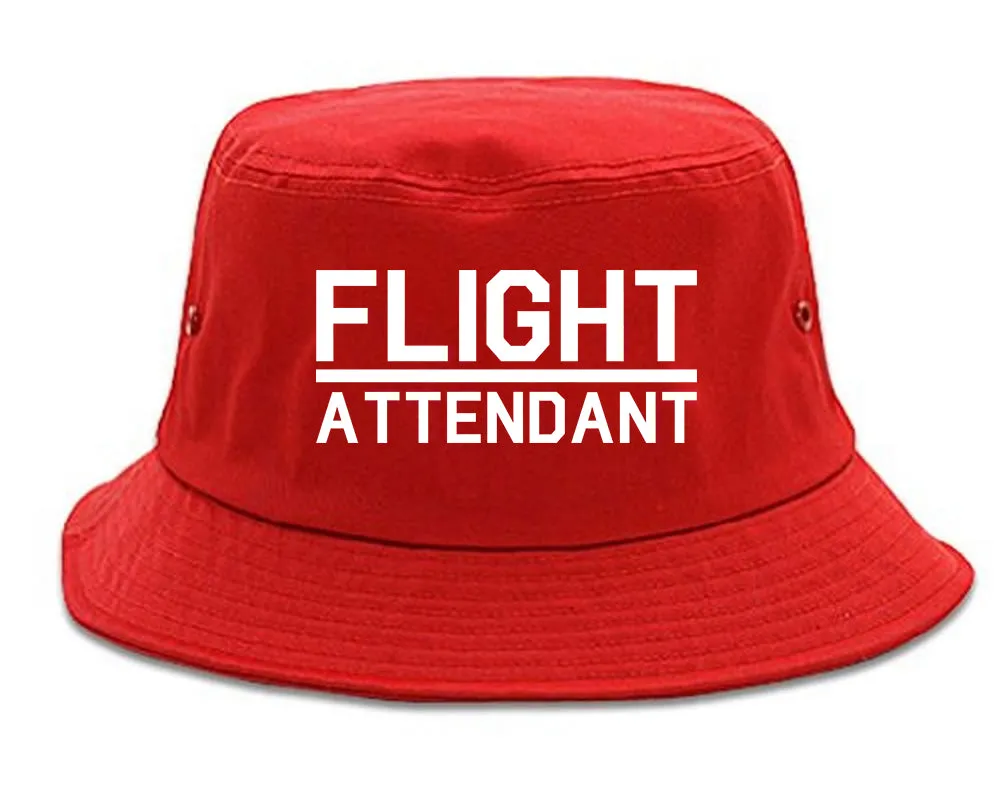 Flight Attendant Stewardess Mens Bucket Hat