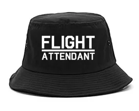 Flight Attendant Stewardess Mens Bucket Hat