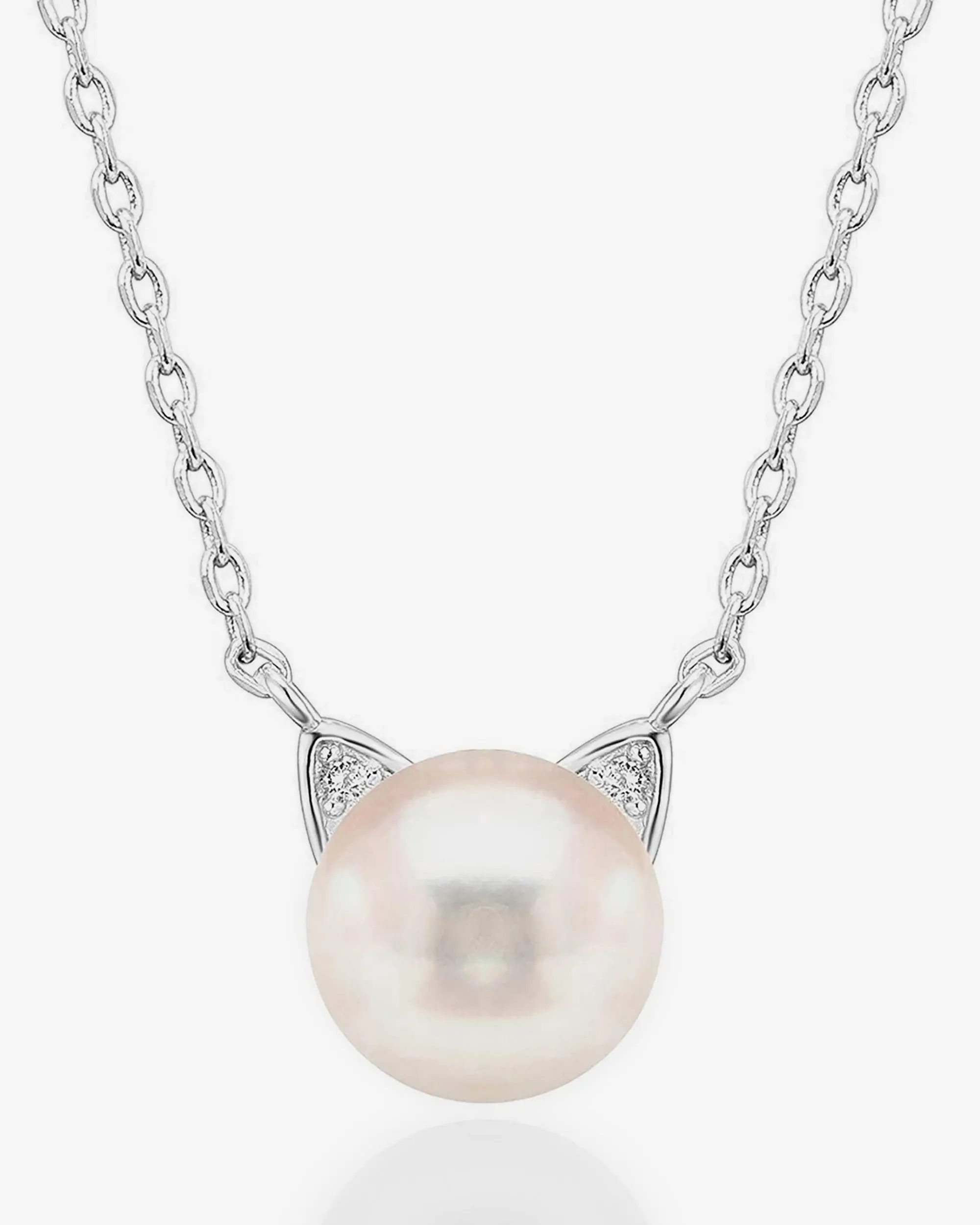 Freshwater Cultured Cat Pearl Necklace