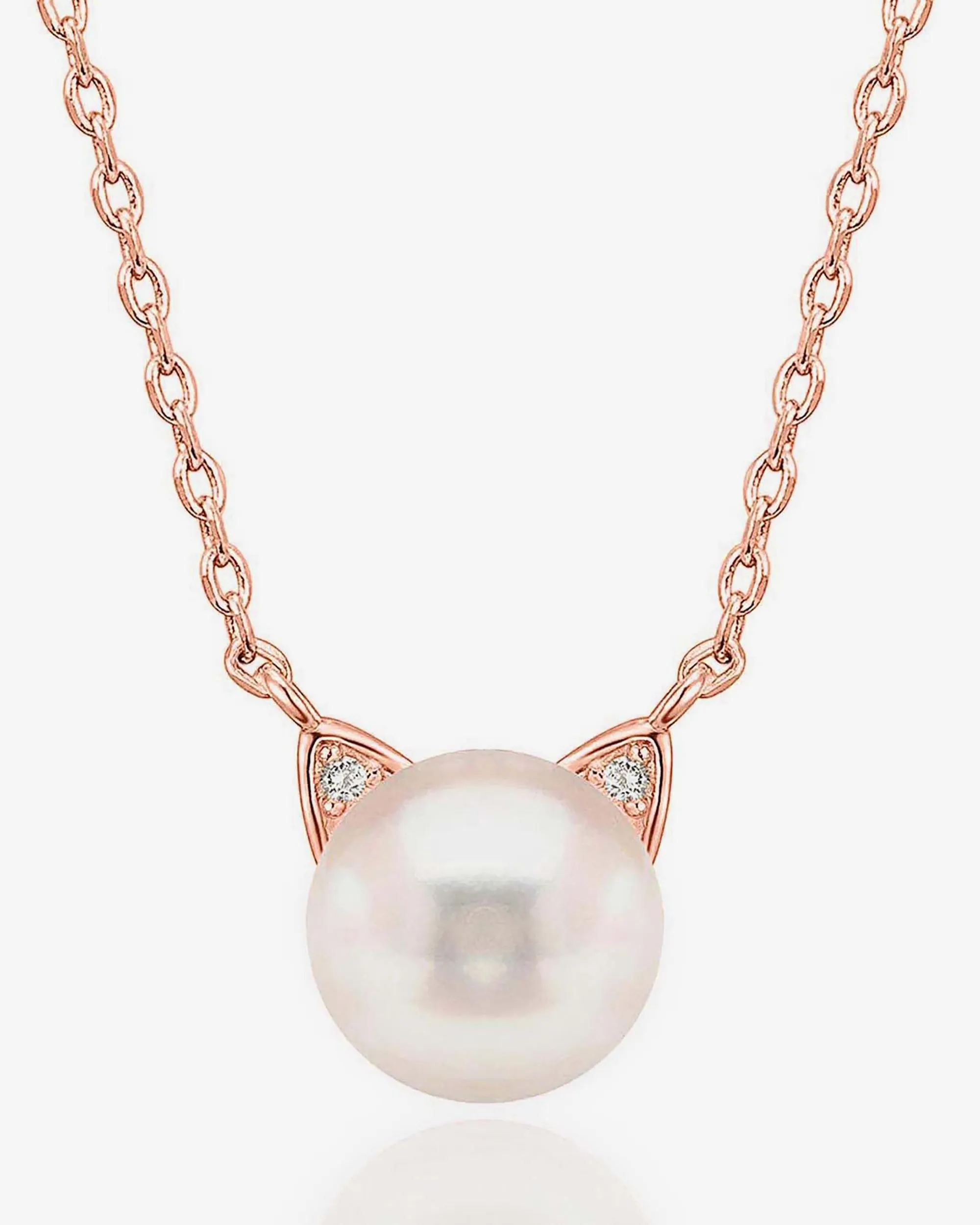 Freshwater Cultured Cat Pearl Necklace