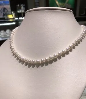 Freshwater Pearl Single Strand Necklace