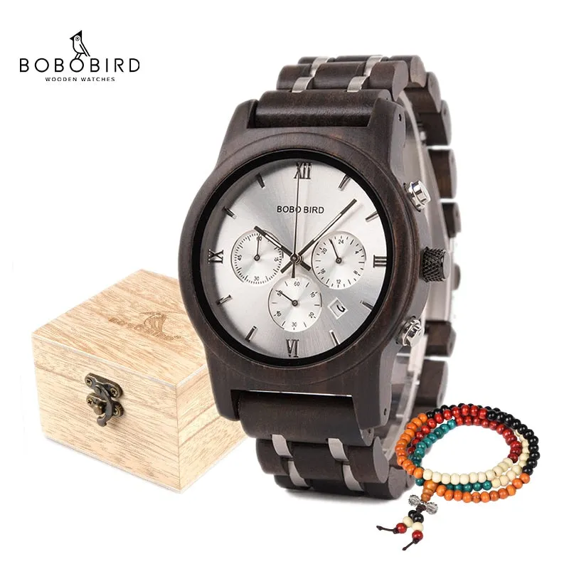 Funki Buys | Watches | Men's Luxury Wood Watch Gift Box Set