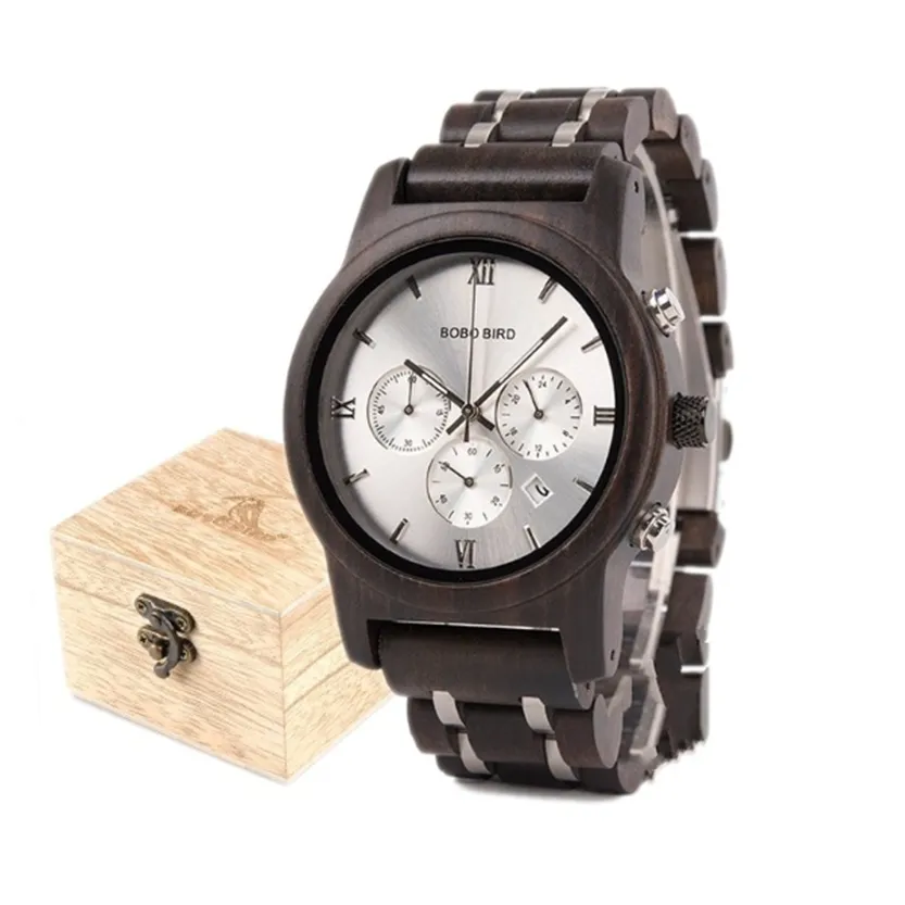 Funki Buys | Watches | Men's Luxury Wood Watch Gift Box Set