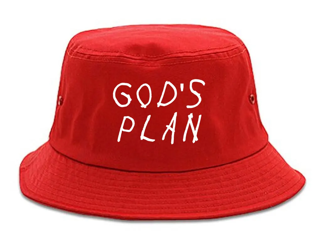 Gods Plan Mens Bucket Hat