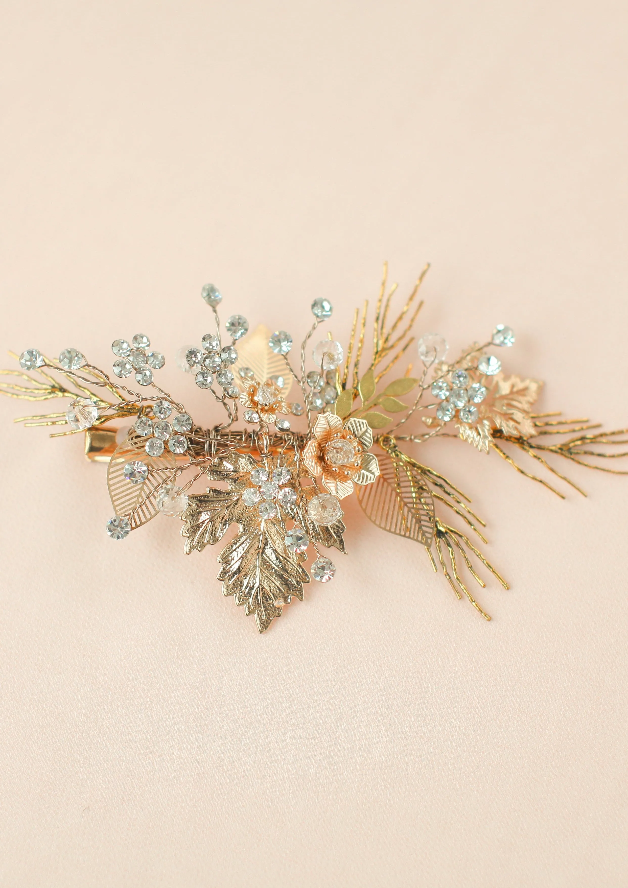 Gold Bridal Hair Pin