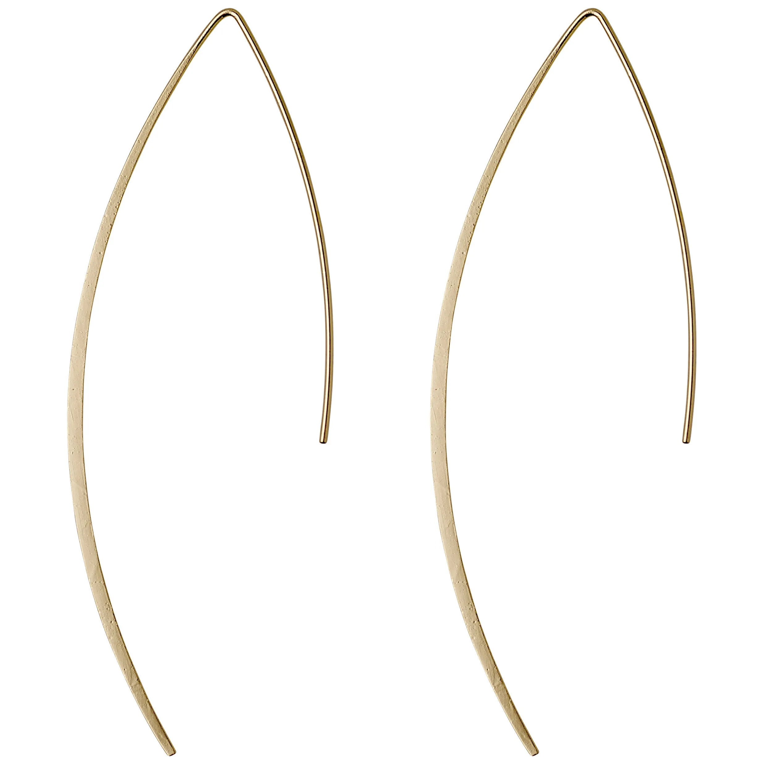 GRACE recycled earrings gold-plated