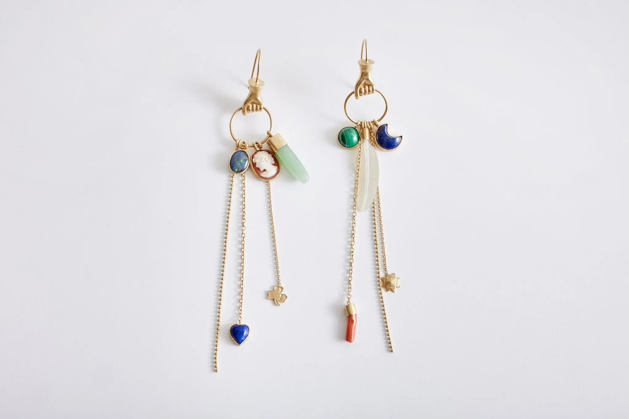 Grainne Morton, Multi Charm Hand Drop