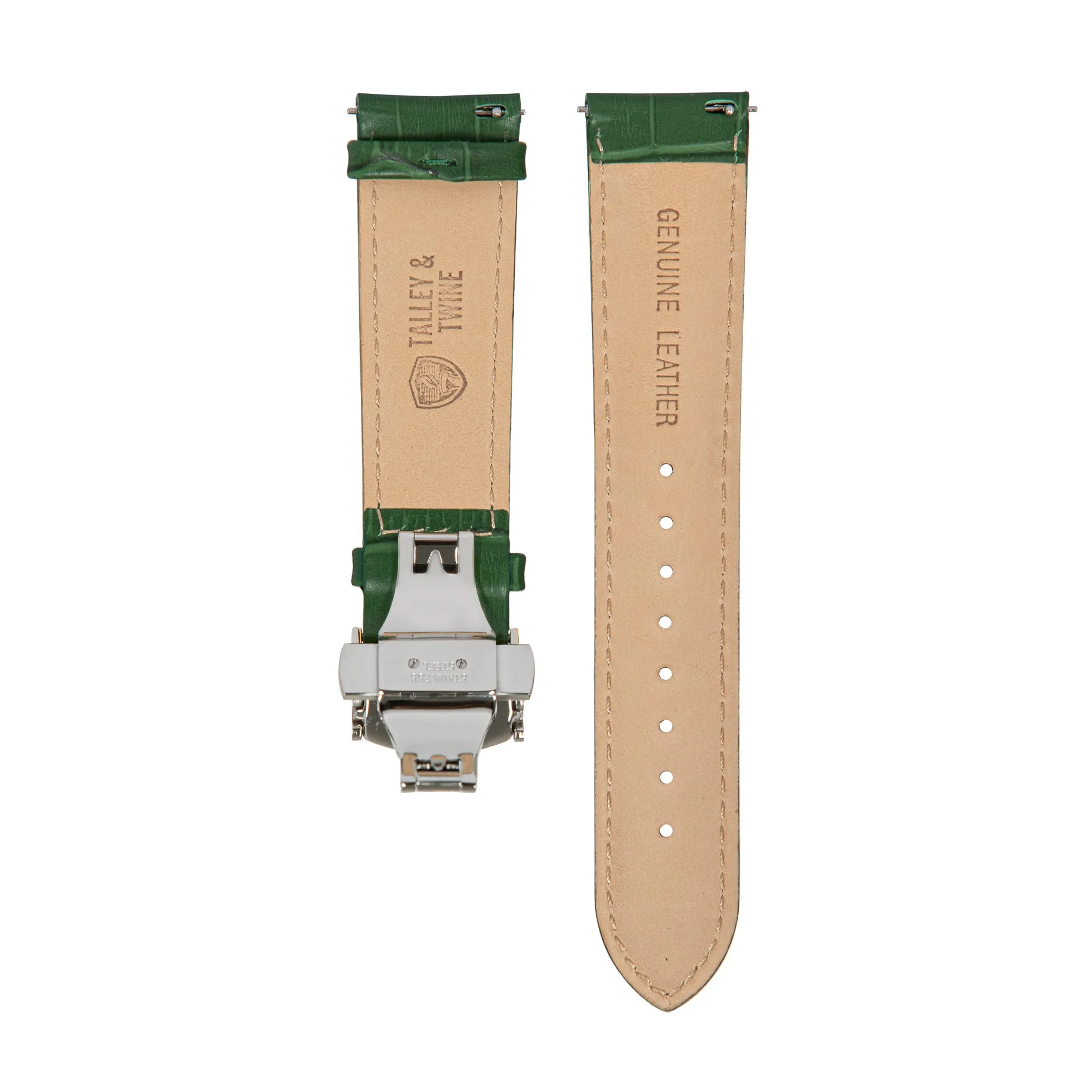 Green Calfskin Leather Band