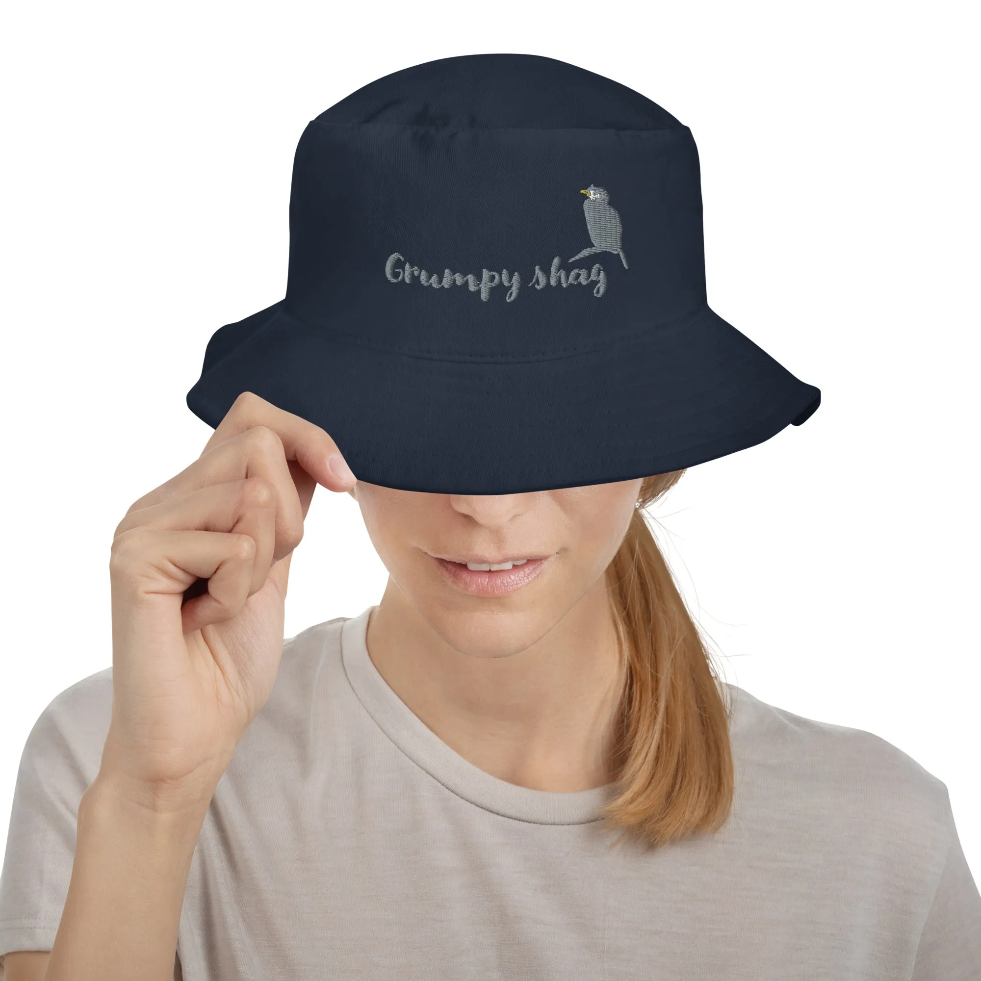 Grumpy shag Bucket Hat