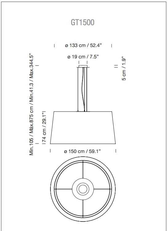 GT1500 Pendant Lamp