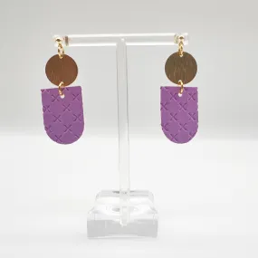 Hadley Mini Leather Earrings