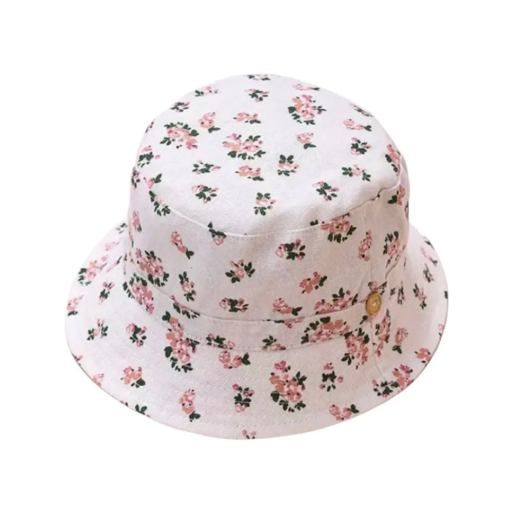 Hats - Kids Pink Posy 3-5yrs