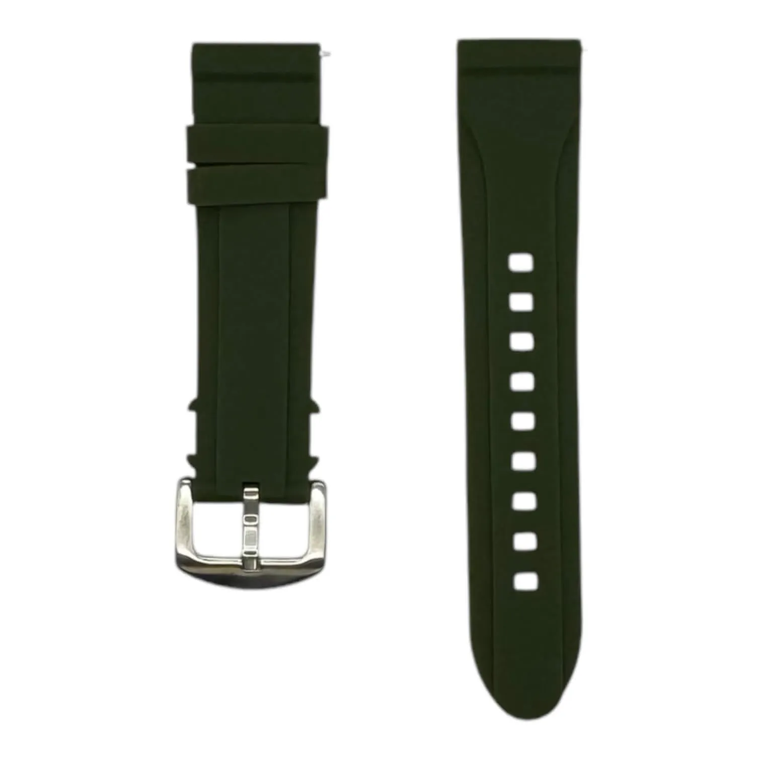 Heritage Elite Premium Silicone Watch Straps with the Suunto 7 & D5