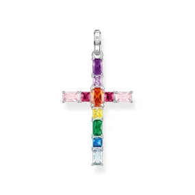 Heritage Rainbow Cross Pendant