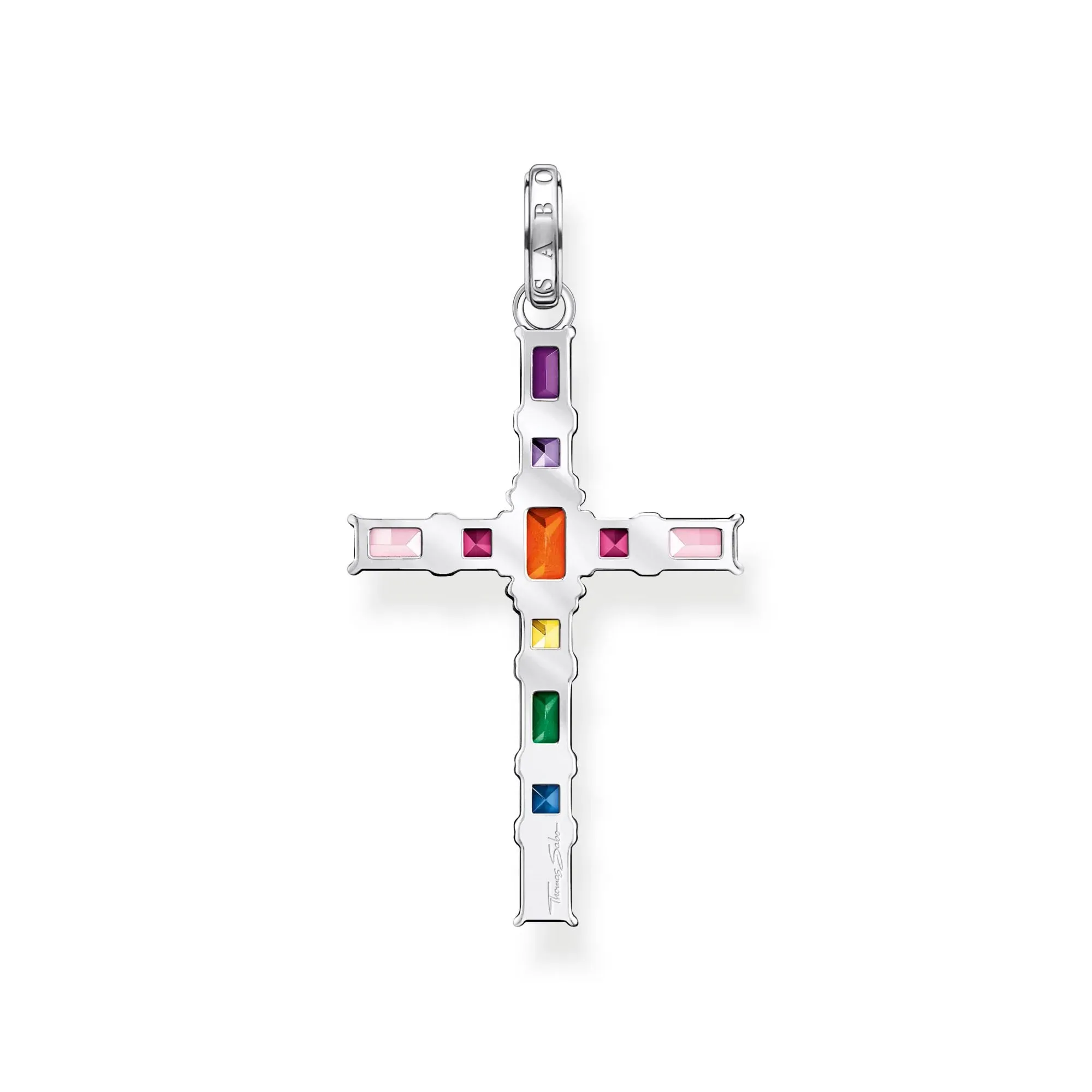 Heritage Rainbow Cross Pendant