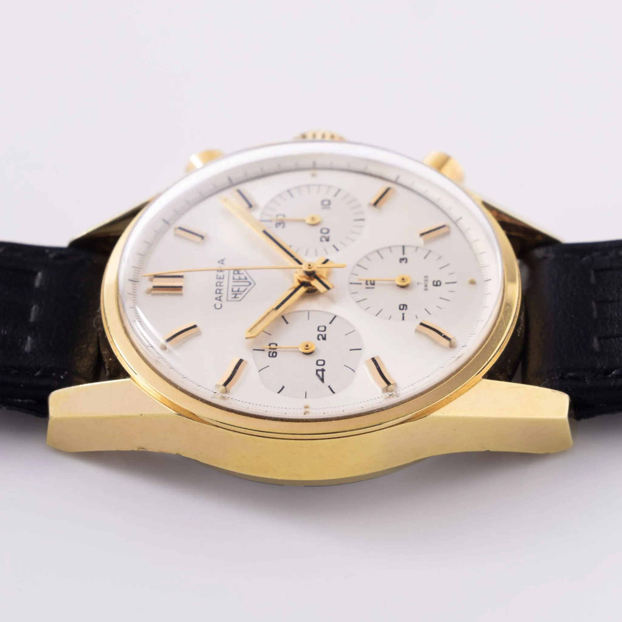 Heuer Carrera Gold Filled Ref 2448