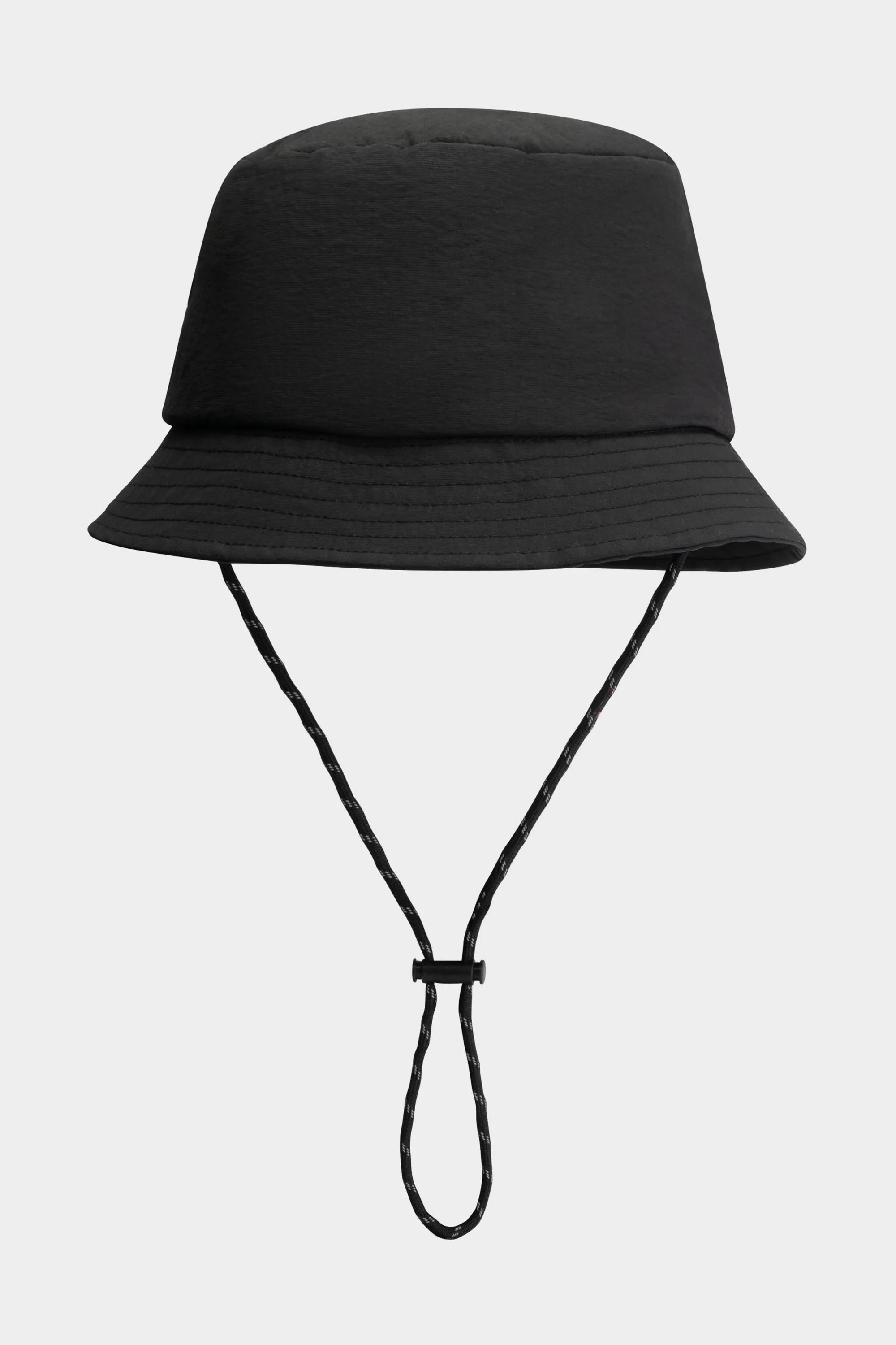 Hexline Badge Bucket Hat Jet Black