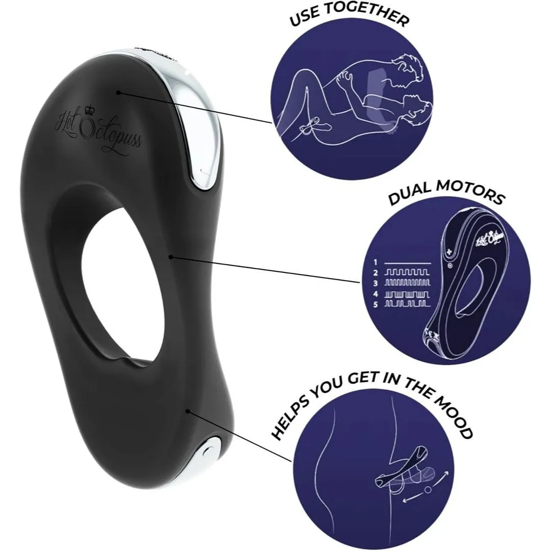 Hot Octopuss Atom Plus - Vibrating Cock Ring