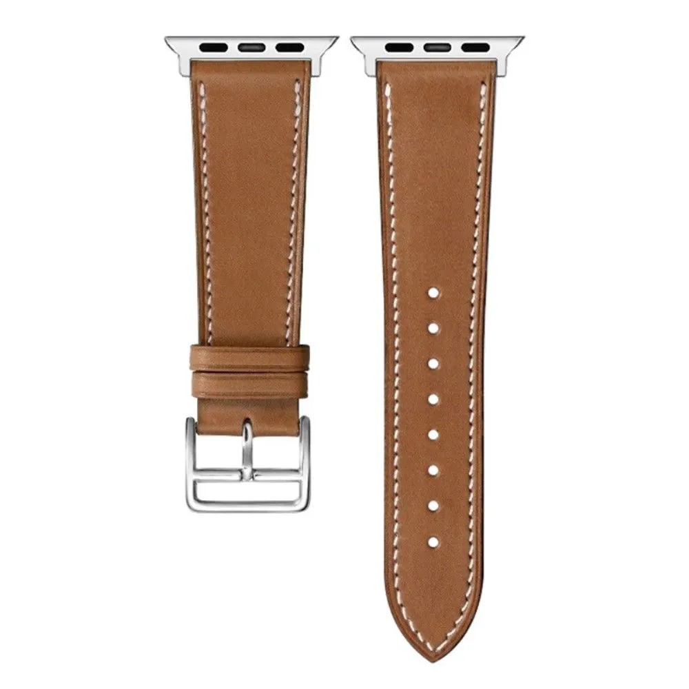 IMAK Apple Watch (41mm) PG1 series leather watch strap - Brown