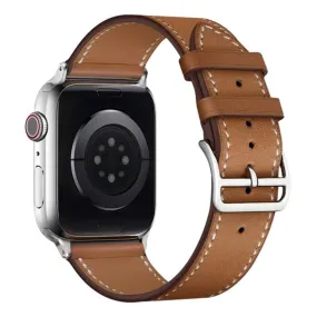 IMAK Apple Watch (41mm) PG1 series leather watch strap - Brown