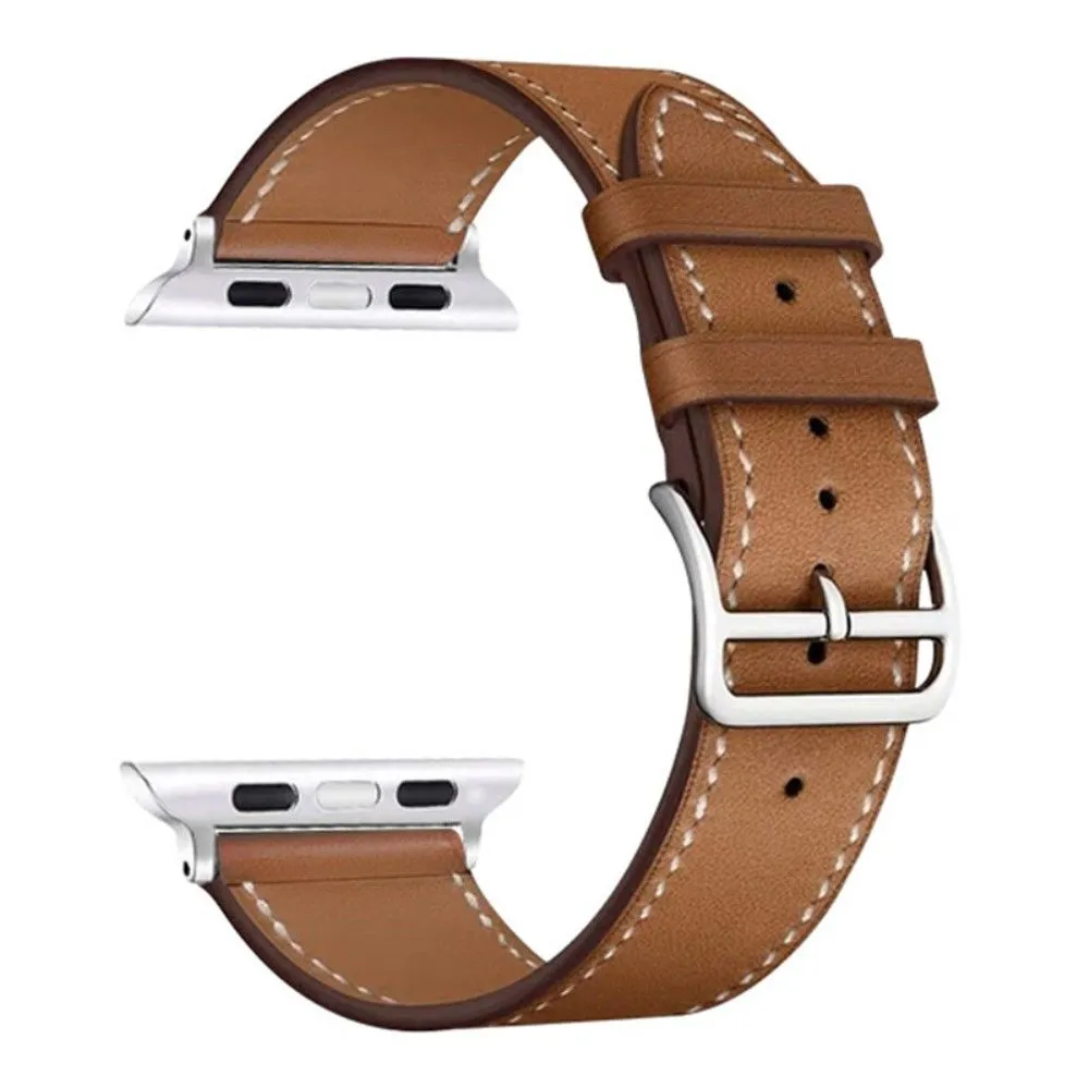 IMAK Apple Watch (41mm) PG1 series leather watch strap - Brown