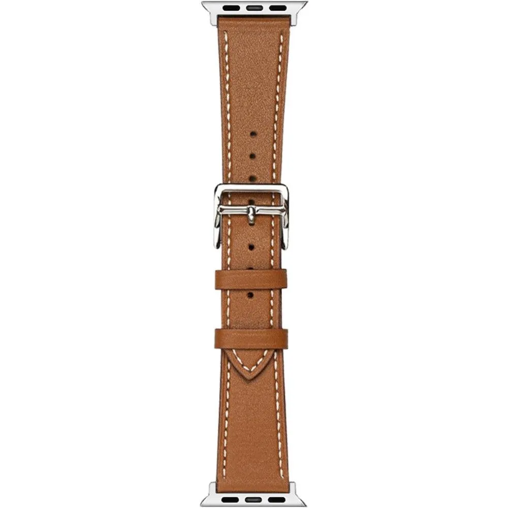 IMAK Apple Watch (41mm) PG1 series leather watch strap - Brown