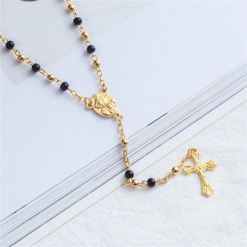 Jesus Christ Cross Pendant Necklace