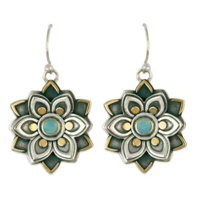 Kamala Earrings with Opal