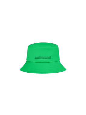 Kids Oilseed Hemp Canvas Bucket Hat—jade green