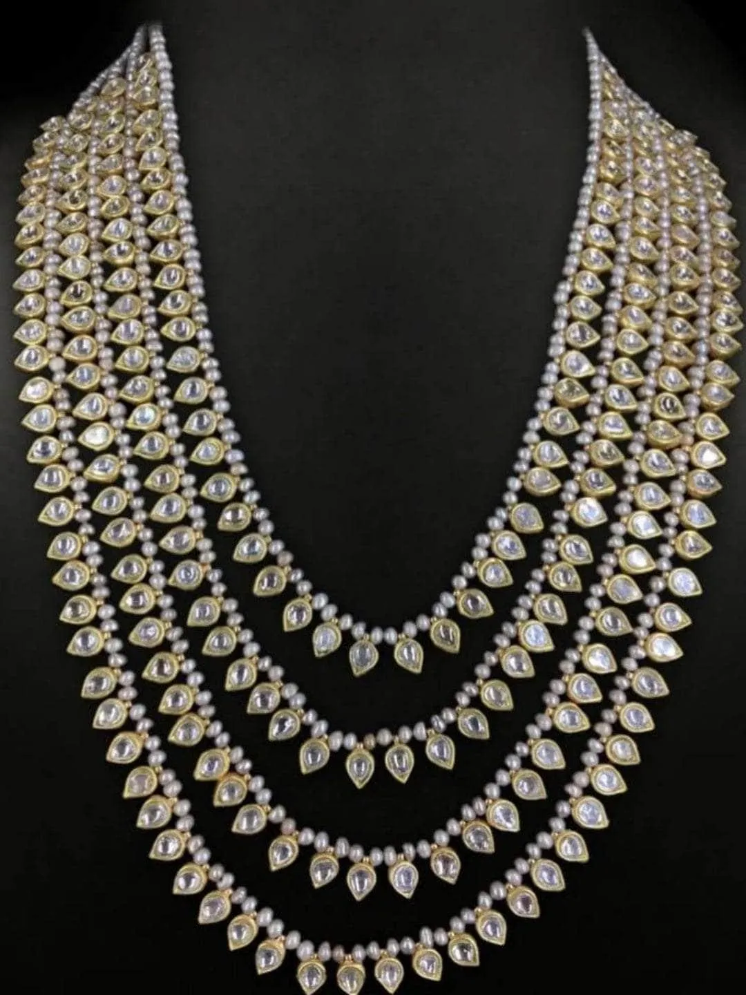 Kundan Layered Set