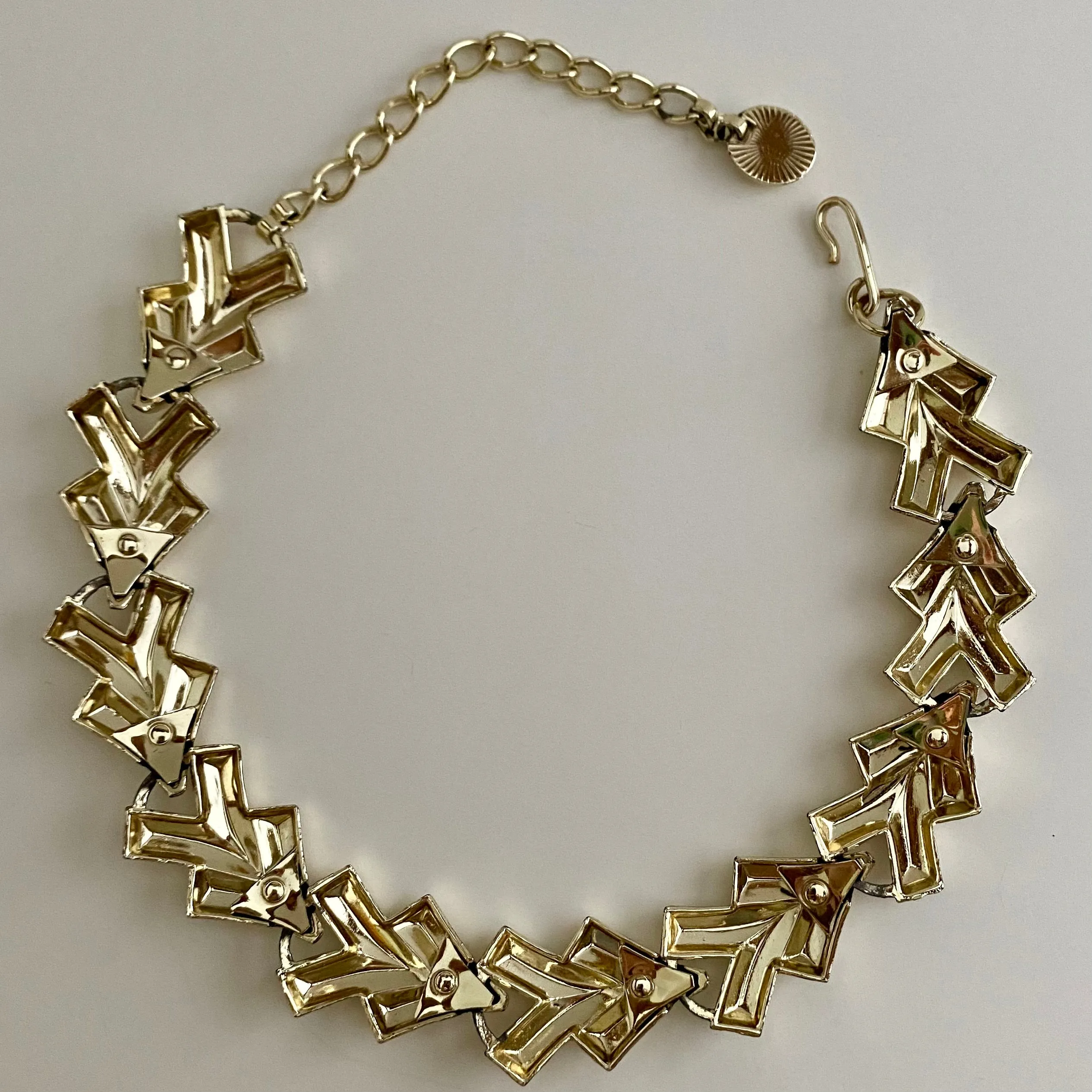 Late 50s/ Early 60s Pale Gold Choker