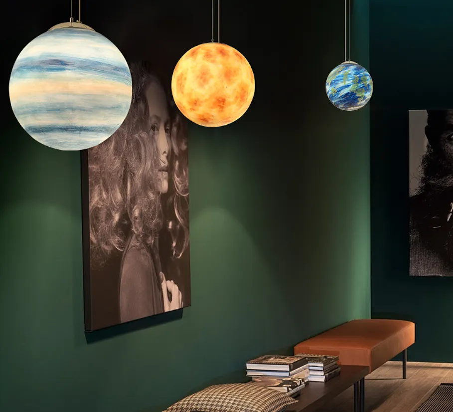 LED Modern Planet Design Pendant Light