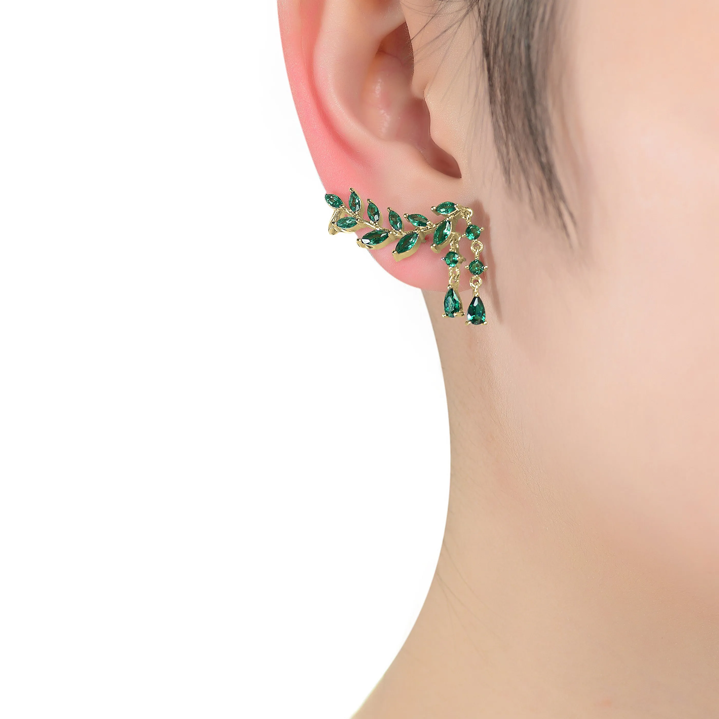 Lierre CZ Drop Earrings