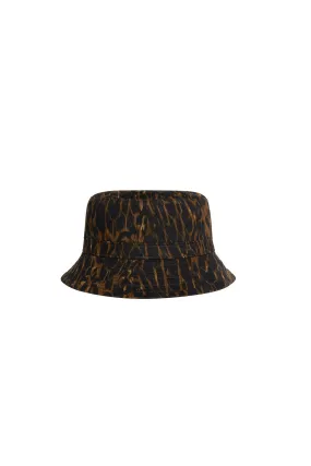 LOC Leopard Print Bucket Hat