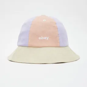 LOCKDOWN BUCKET HAT - PALE PURPLE MULTI