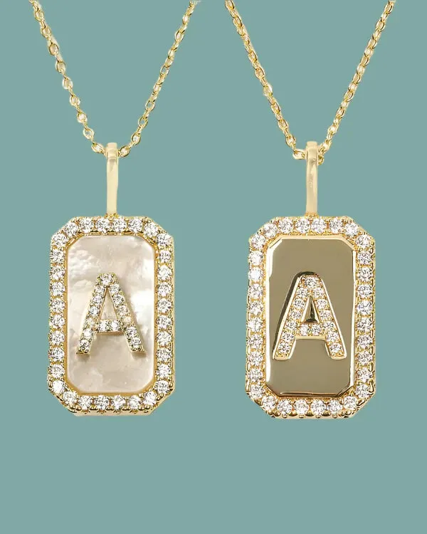 Love Letters Double-Sided Necklace