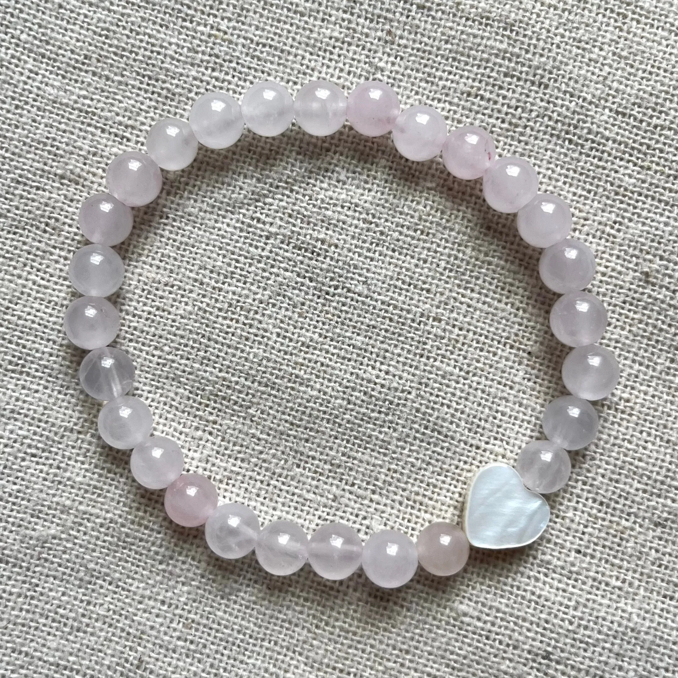 Love Yourself Bracelet - Rose Quartz