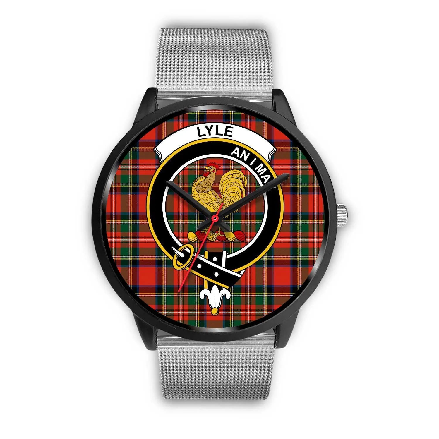 Lyle Clan Badge Tartan Black Watch