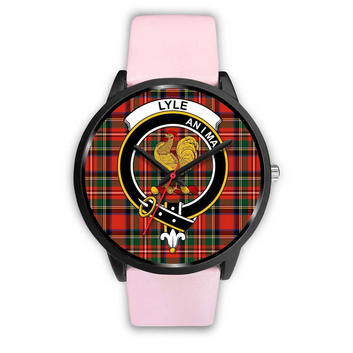 Lyle Clan Badge Tartan Black Watch